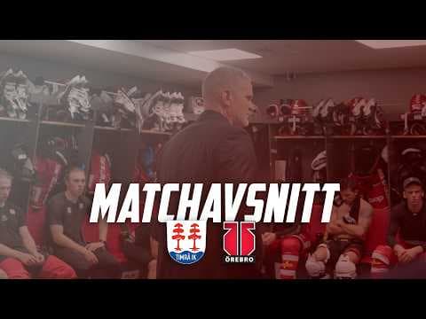 "Be pissed off tonight, then we come with energy tomorrow again..." - Matchavsnitt Örebro