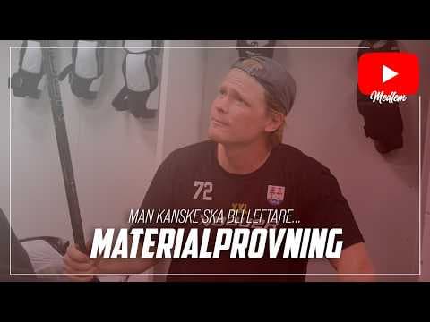 "Man kanske ska bli leftare..." - Materialprovning med Bauer