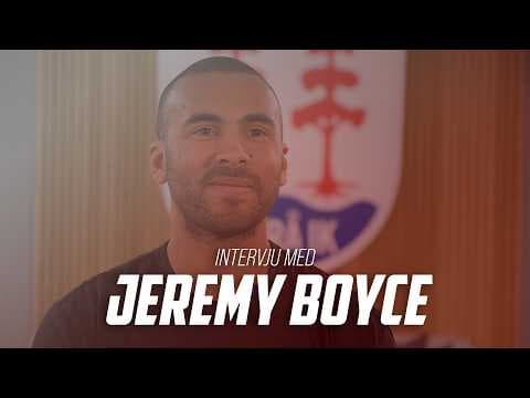 "Det var en känslosam kväll..." - Intervju med Jeremy Boyce