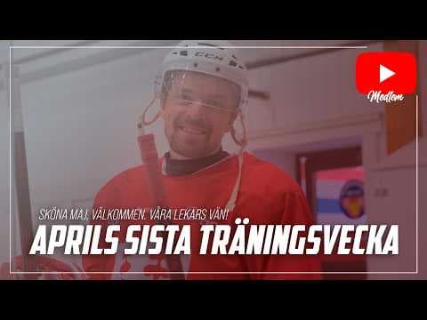 Aprils sista träningsvecka