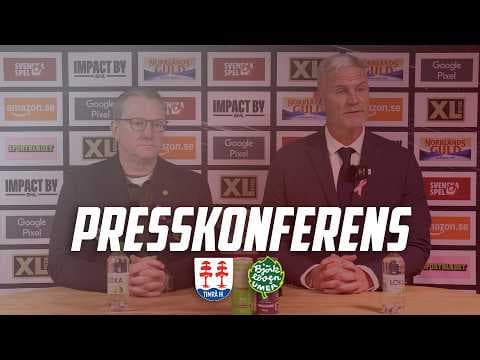 Presskonferens: Timrå IK - IF Björklöven