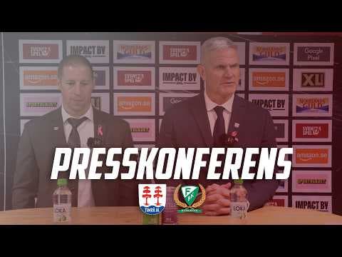 Presskonferens: Timrå IK - Färjestad BK